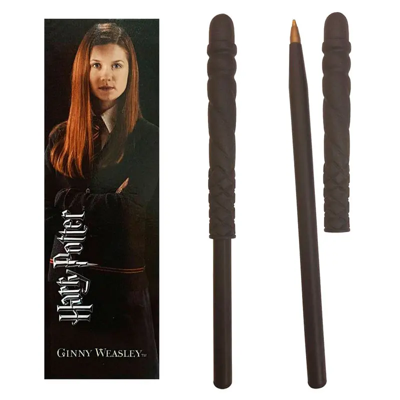 Harry Potter Ginny Weasley wand obesek in zaznamek fotografija izdelka