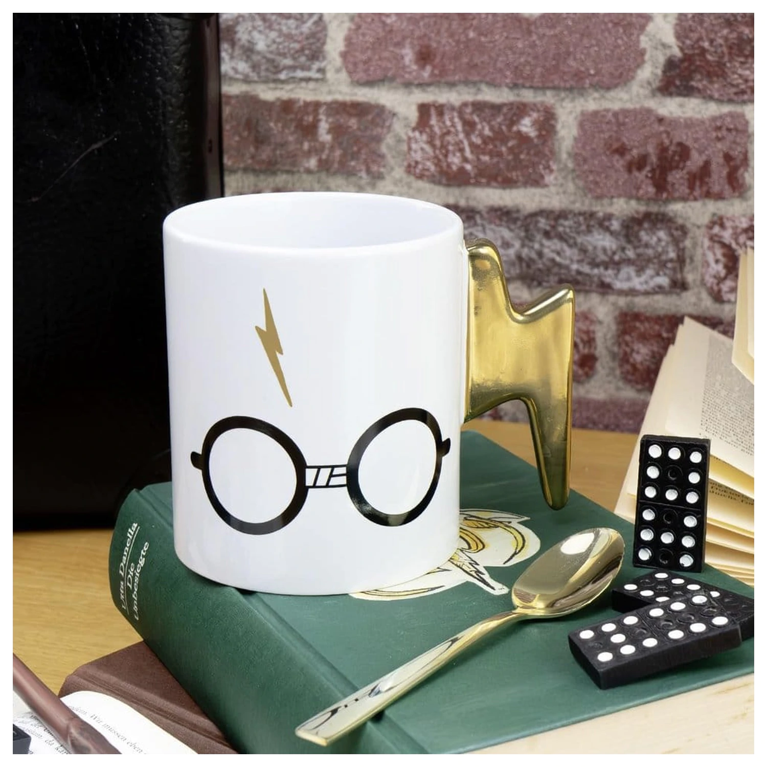 Harry Potter Mug Glasses Lightning Handle 460 ml fotografija izdelka
