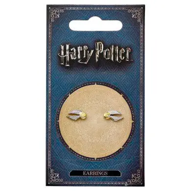 Harry Potter uhani Golden Snitch (posrebreni) fotografija izdelka