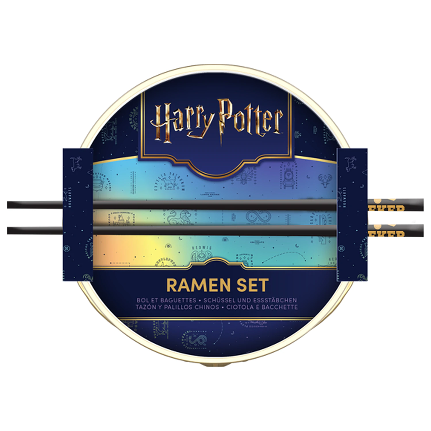 Harry Potter Golden Snitch ramen skleda s palčkami fotografija izdelka