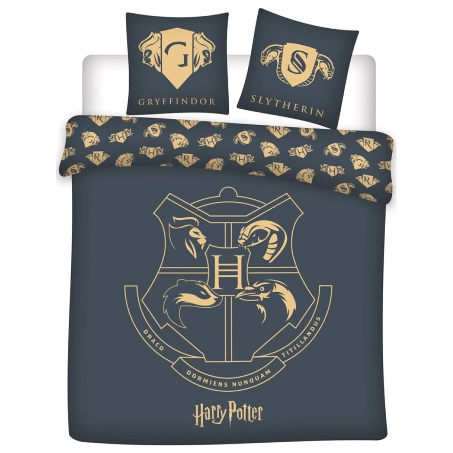 Harry Potter Siv Pokrov za odejo fotografija izdelka
