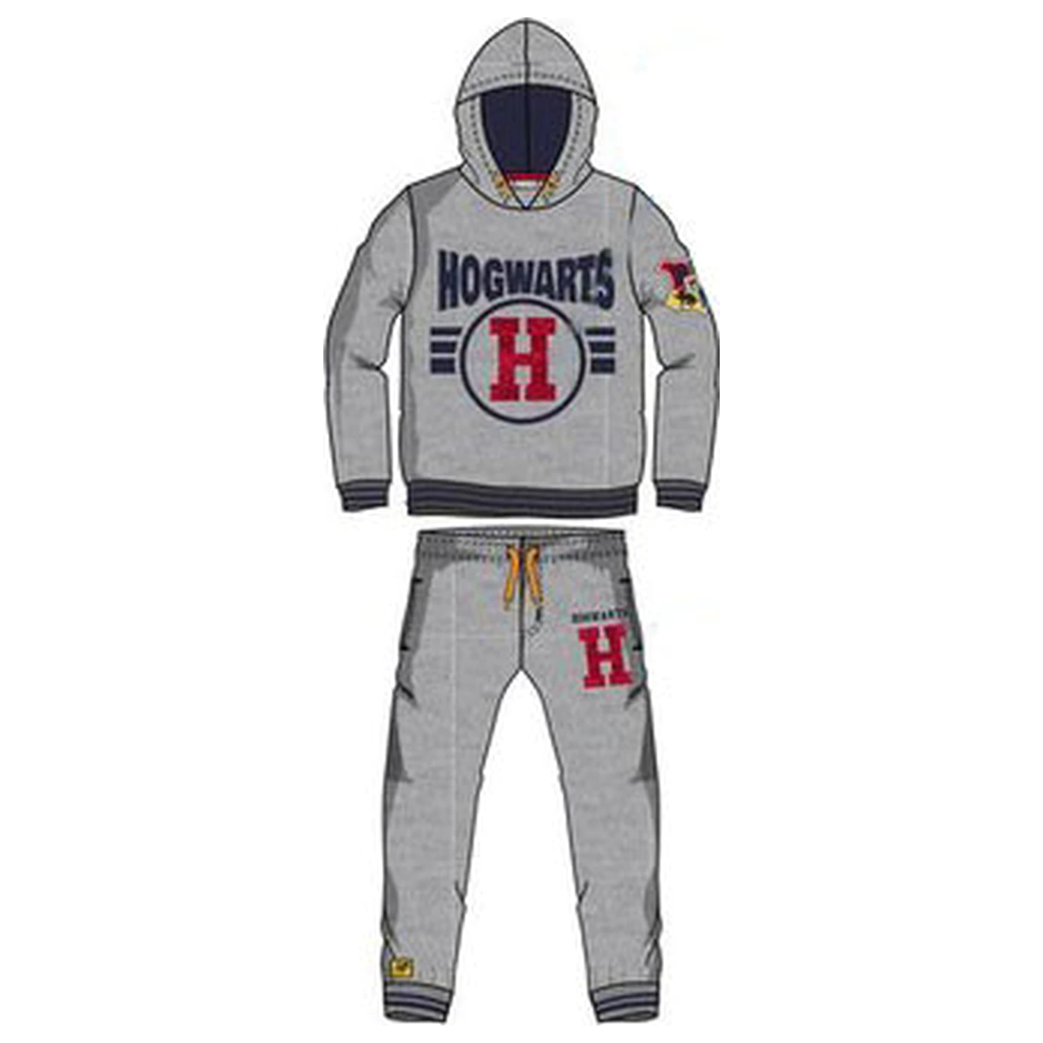 Harry Potter Grey Hogwarts otroški komplet za tek 6 let / 116 cm fotografija izdelka