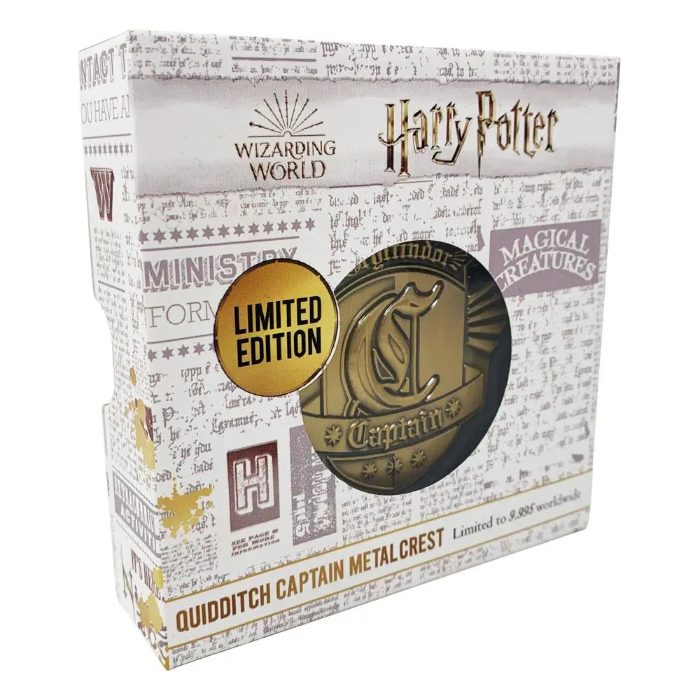 Harry Potter Medallion Gryffindor Captain Limited Edition Medaljon Omejena Izdaja fotografija izdelka