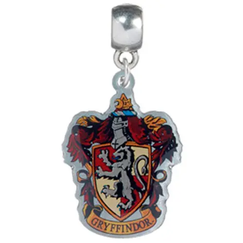 Harry Potter obesek Gryffindor Crest (posrebreno) fotografija izdelka