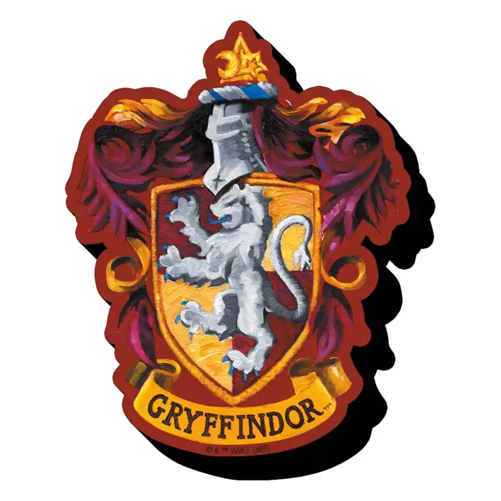 Harry Potter: Gryffindor Crest Zabaven Debel Magnet fotografija izdelka