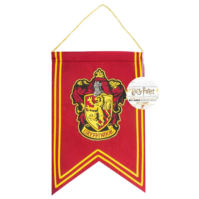 Harry Potter Stenska zastava Gryffindor 30 x 44 cm fotografija izdelka