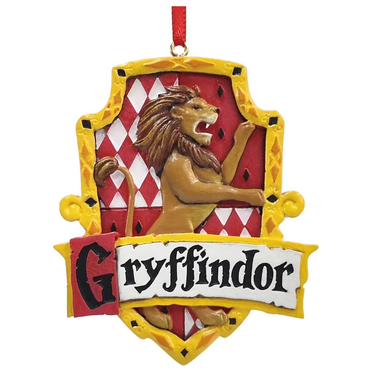 Harry Potter Gryffindor božični okrasek za drevesce 8cm fotografija izdelka