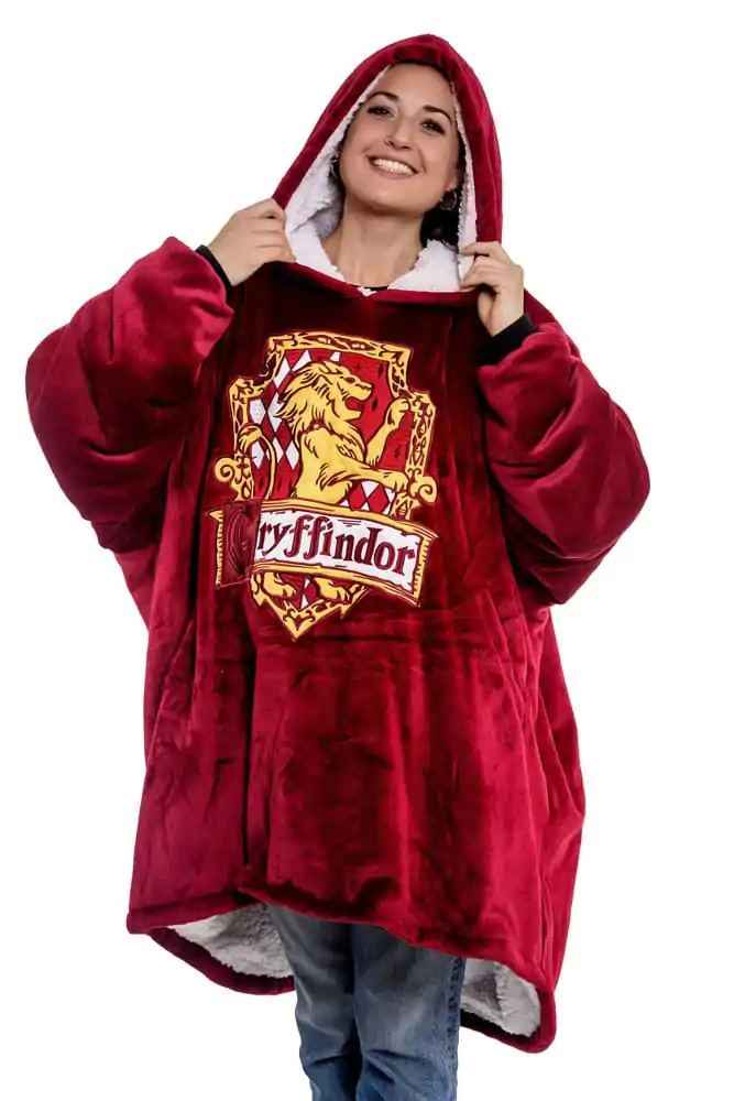 Harry Potter Oversized Hoodie Odeja Gryffindor fotografija izdelka