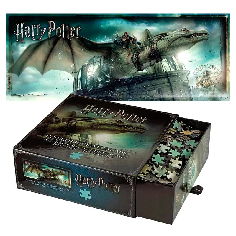 Harry Potter Jigsaw Puzzle Pobeg iz banke Gringotts fotografija izdelka