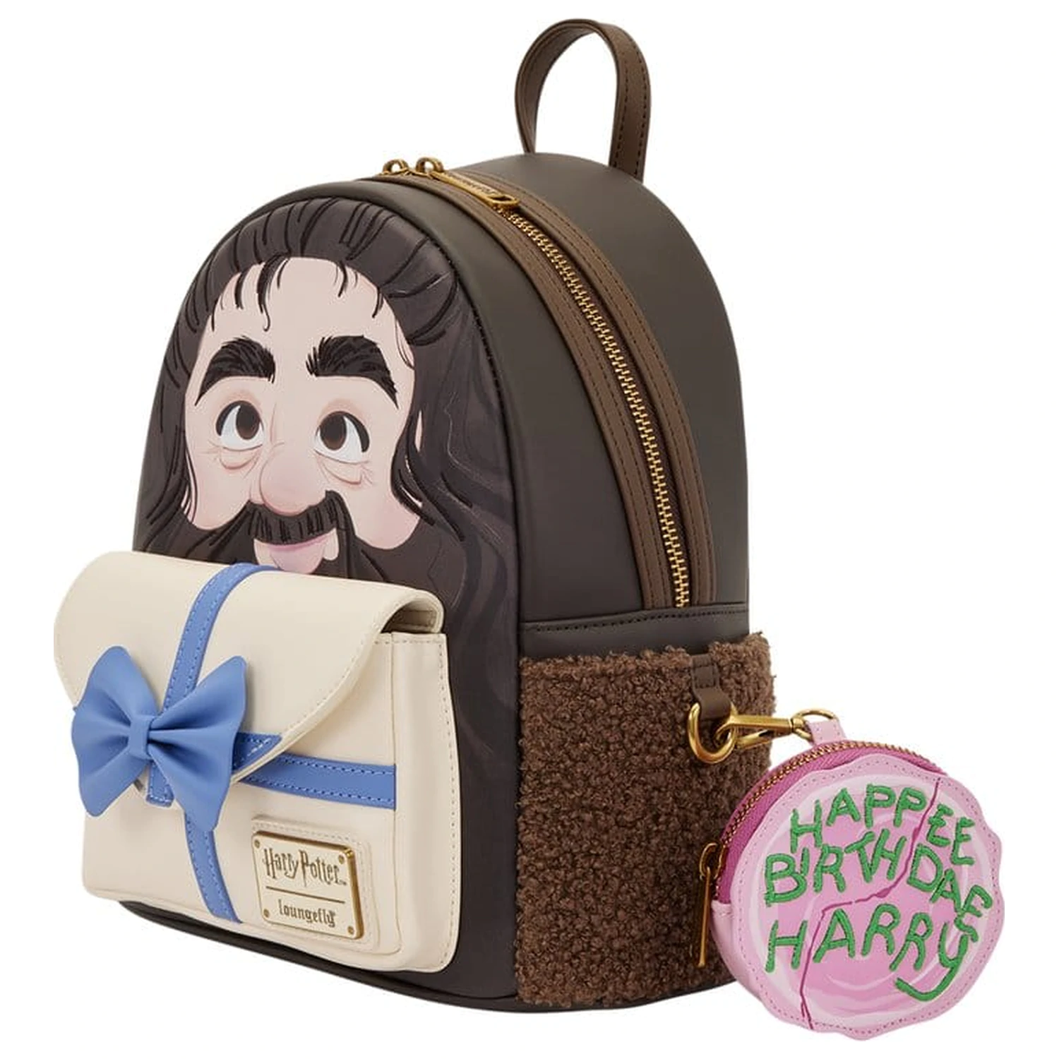 Harry Potter by Loungefly Mini nahrbtnik s torbico za kovance Hagrid Birthday Cake fotografija izdelka