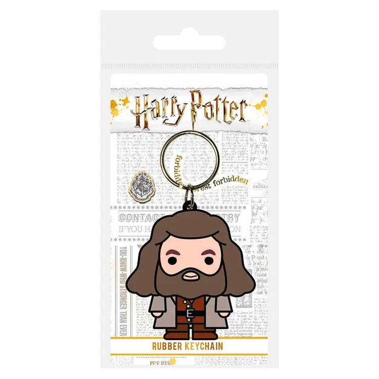 Harry Potter Gumijasti obesek za ključe Chibi Hagrid 6 cm fotografija izdelka