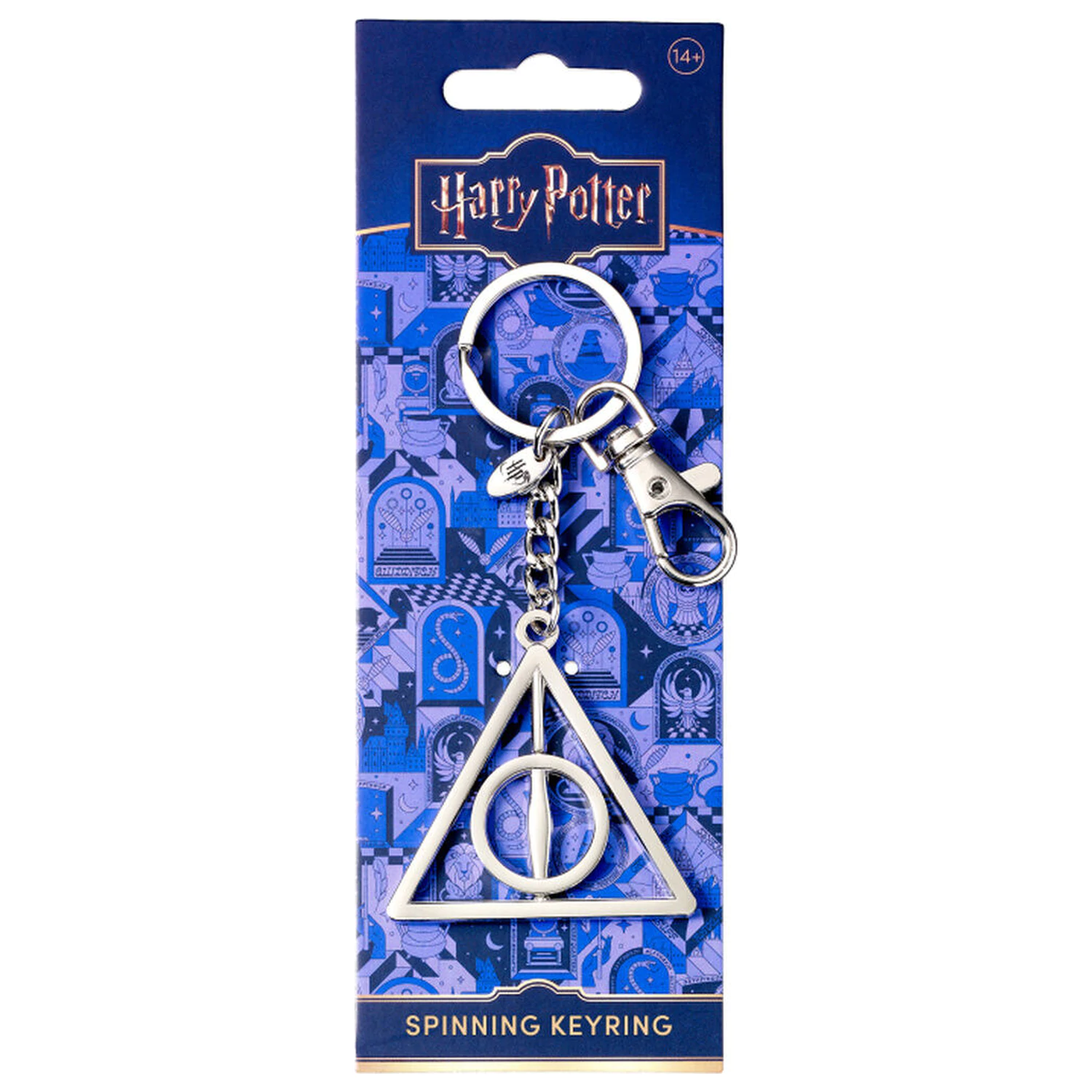 Harry Potter Deathly Hallows vrtljivi obesek za ključe fotografija izdelka
