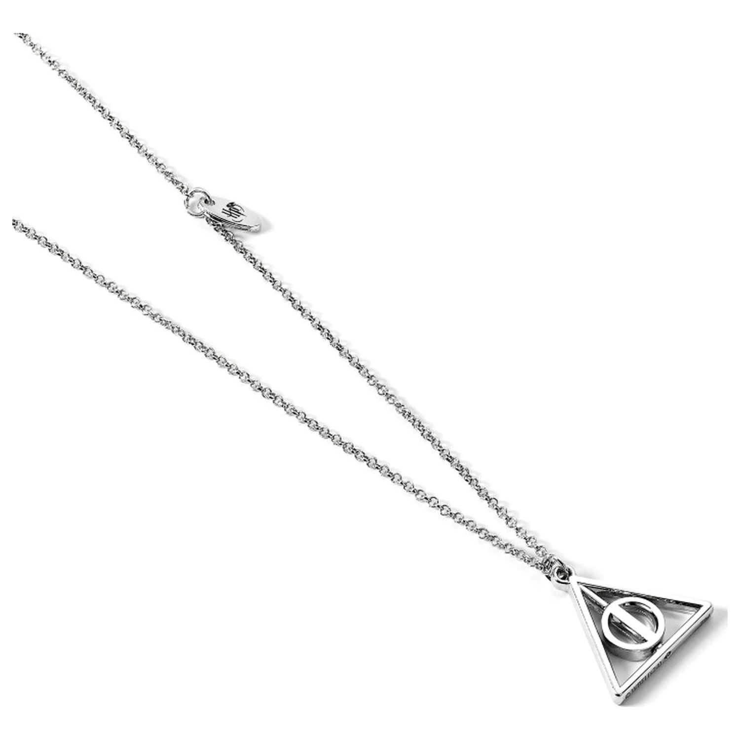 Harry Potter Deathly Hallows vrtljiva ogrlica fotografija izdelka