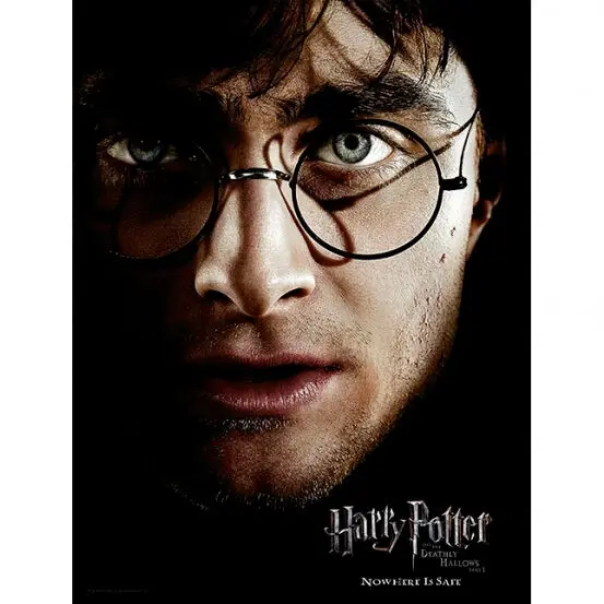 Harry Potter Harry Face stekleni poster fotografija izdelka