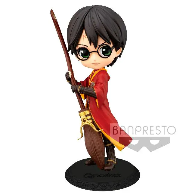 Harry Potter Q Posket Mini Figurica Harry Potter Quidditch Style Version A 14 cm fotografija izdelka