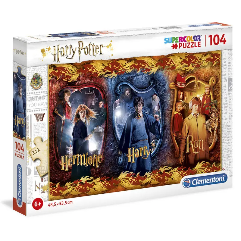 Harry Potter Super Color Puzzle Harry, Ron & Hermione - Super barvne sestavljanke fotografija izdelka