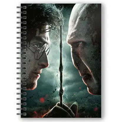 Harry Potter Zvezek s 3D-učinkom Harry Potter vs. Voldemort fotografija izdelka