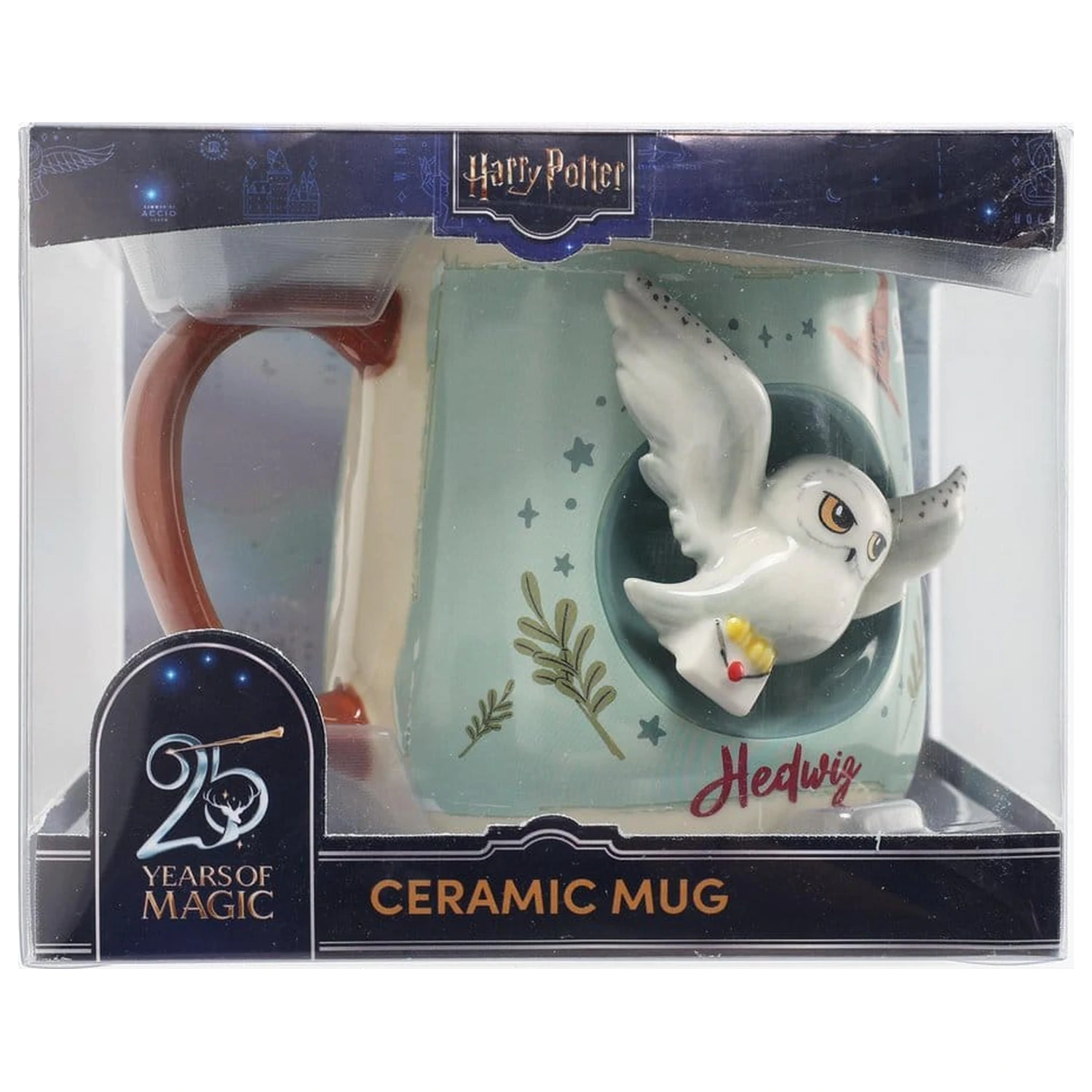 Harry Potter lonček Hedwig 2D reliefna figuralna fotografija izdelka