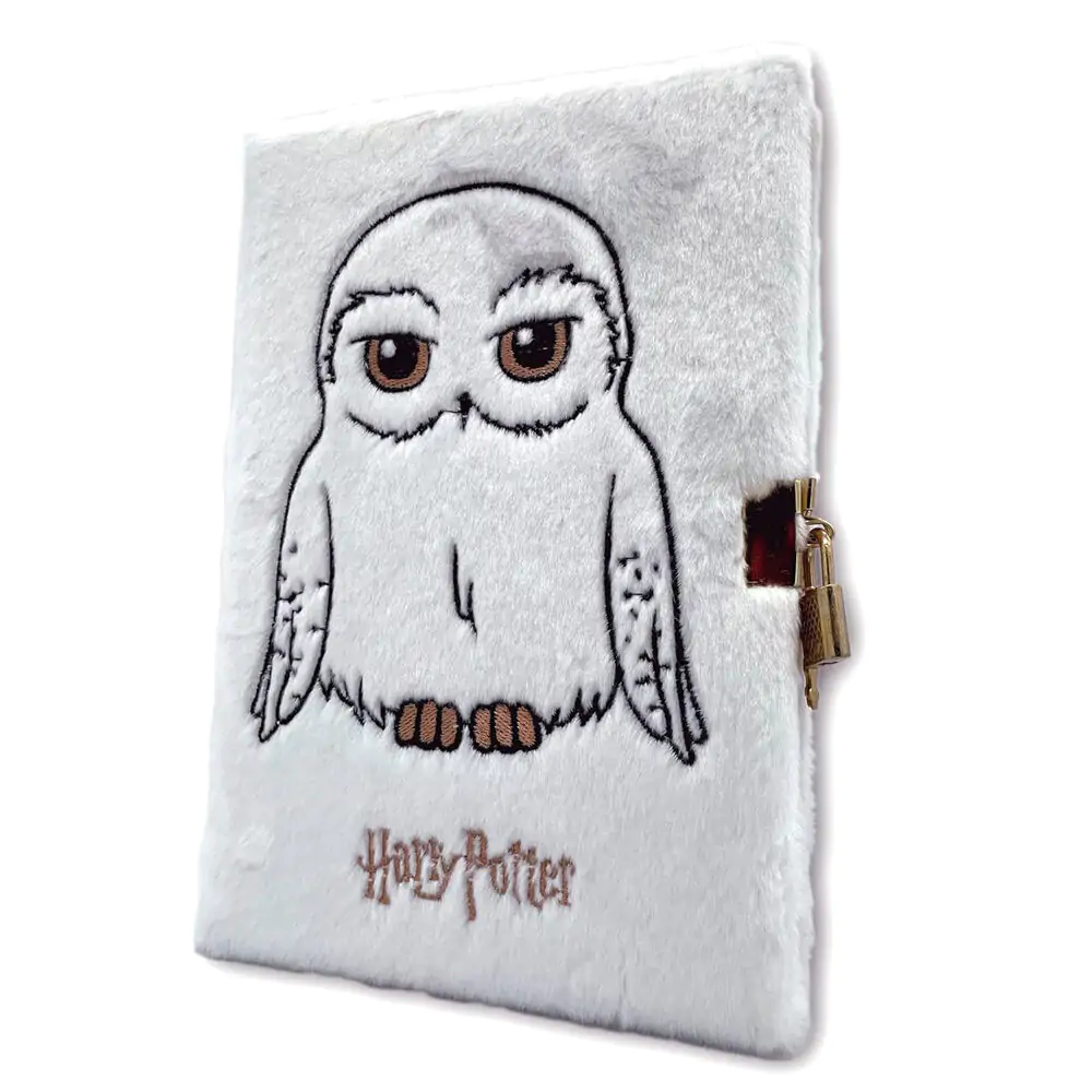 Harry Potter Hedwig A5 plišast zvezek fotografija izdelka