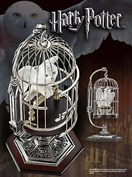 Harry Potter Miniaturna Hedwig in Cage fotografija izdelka