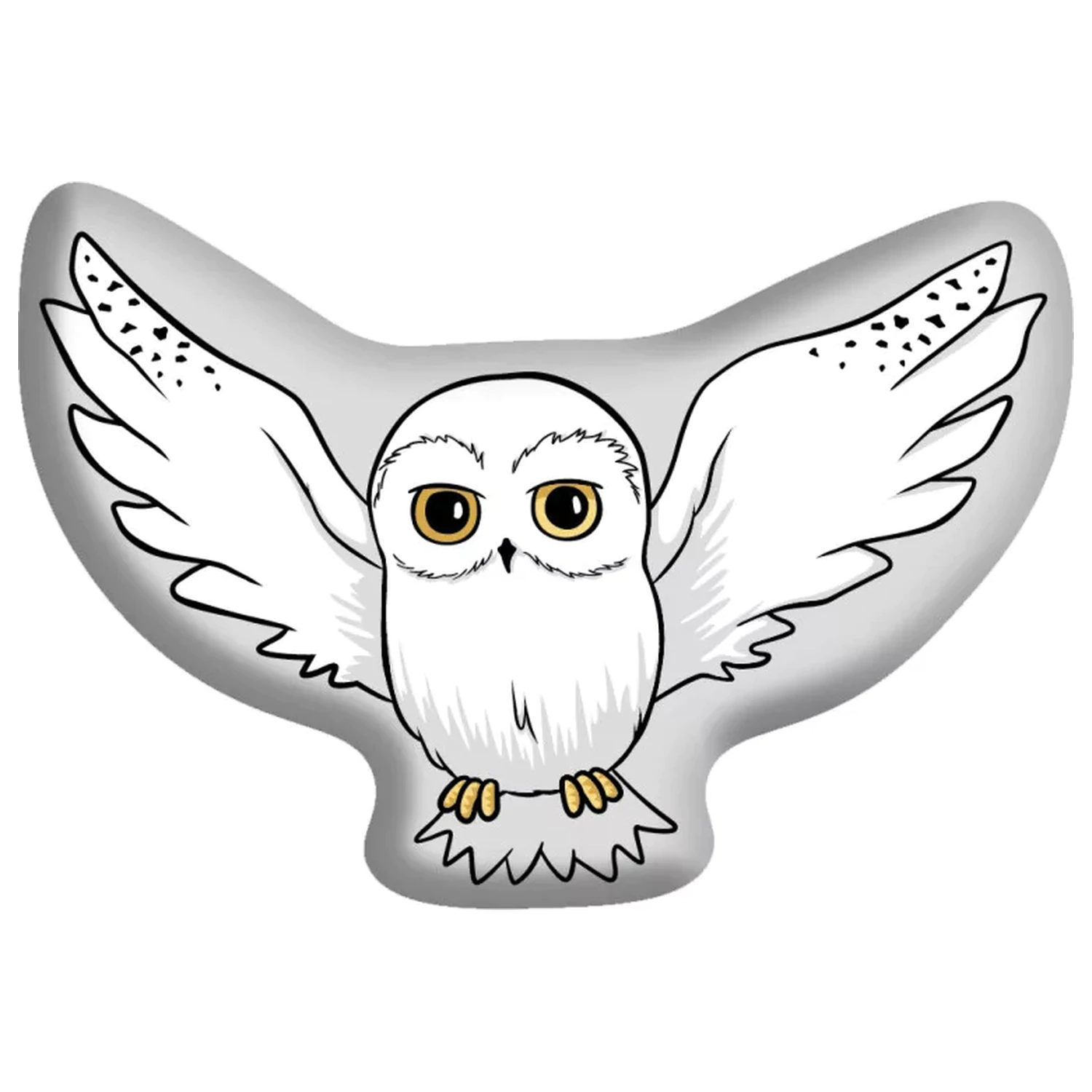 Harry Potter Hedwig Flying Oblikovana Ukrasna Blazina, Dekorativna Blazina 43x30 cm fotografija izdelka