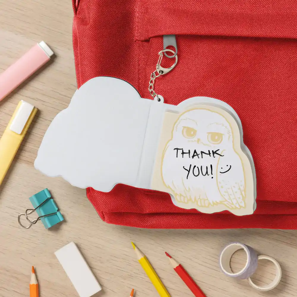 Harry Potter obesek za ključe Hedwig puhasta beležka fotografija izdelka