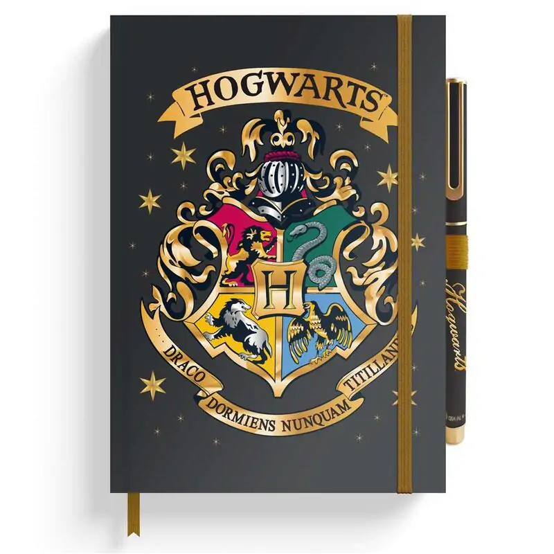 Harry Potter Hogwarts A5 premium notesnik + pisalo fotografija izdelka