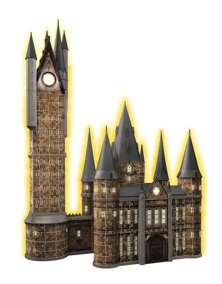 Harry Potter 3D Puzzle Hogwarts Castle: Astronomy Tower - Night Edition (540 kosov) fotografija izdelka