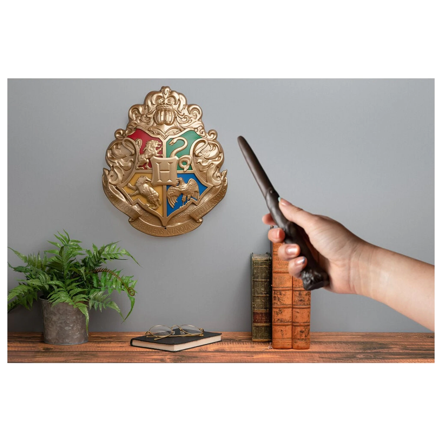 Harry Potter grb Hogwarts lučka fotografija izdelka