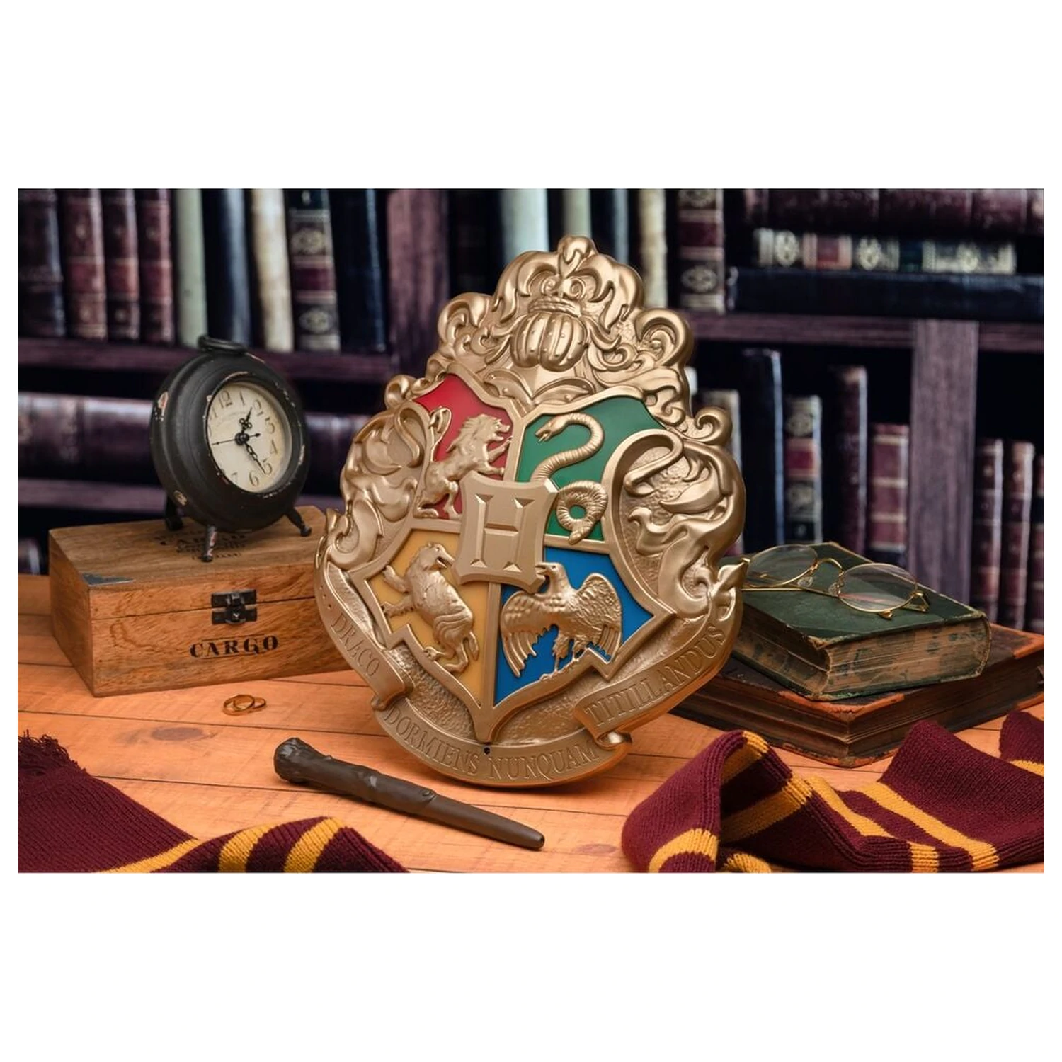 Harry Potter grb Hogwarts lučka fotografija izdelka