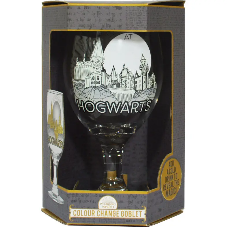 Harry Potter Hogwarts Kristalna skodelica, ki spreminja barvo 400 ml fotografija izdelka