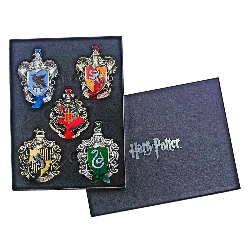 Harry Potter Okraski za drevo Hogwarts, komplet 5 kosov fotografija izdelka