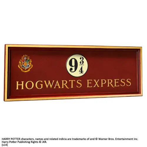 Harry Potter stenska plošča Hogwarts Express 56 x 20 cm fotografija izdelka