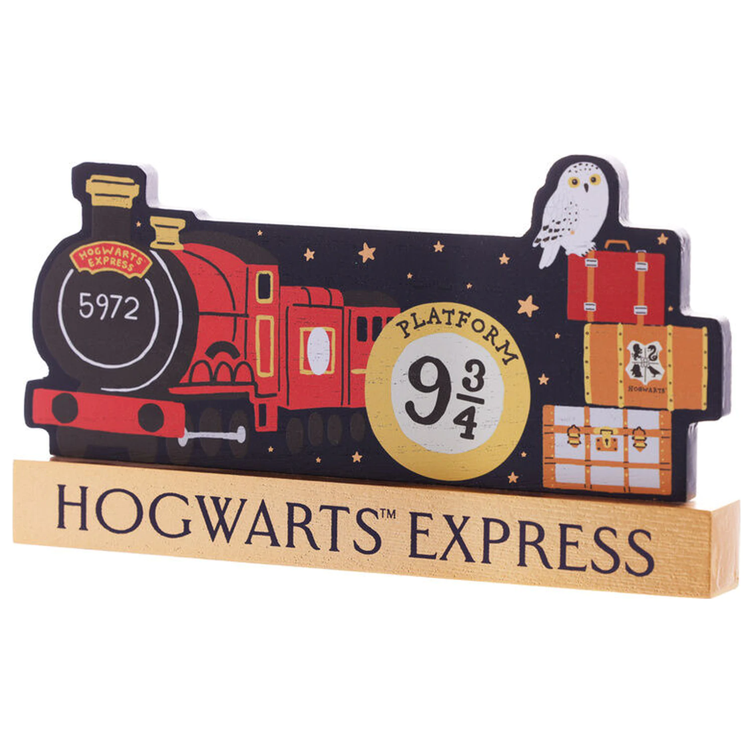 Harry Potter Hogwarts Express kaminska plaketa fotografija izdelka
