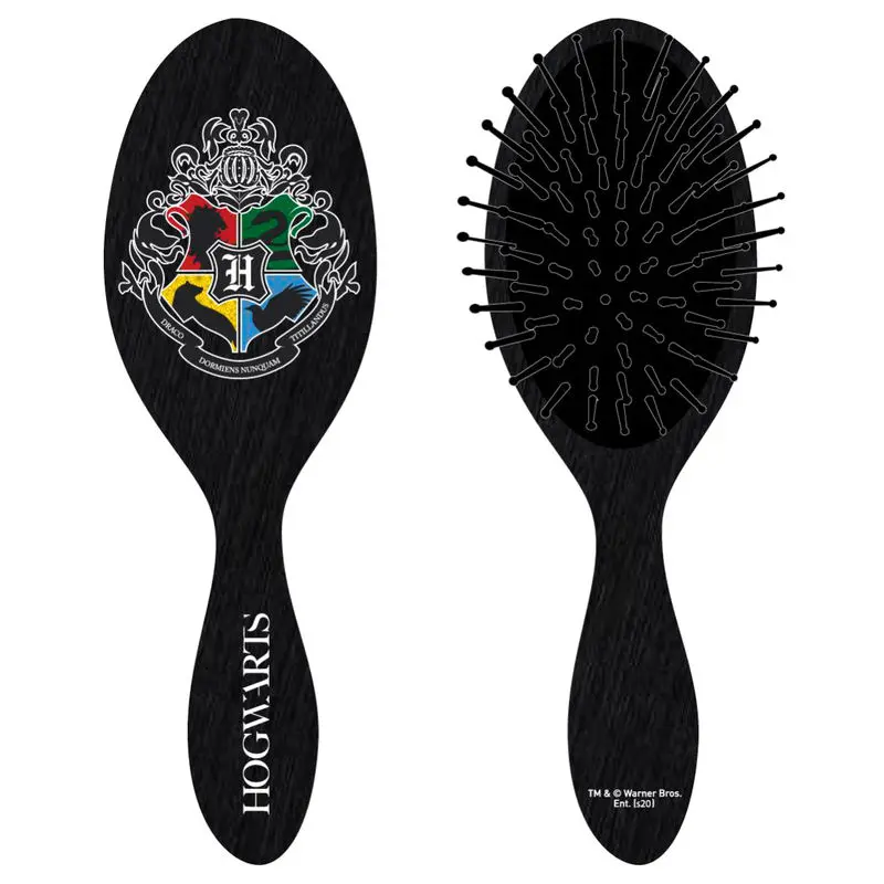 Harry Potter Hairbrush Hogwarts Logo - krtača za lase fotografija izdelka