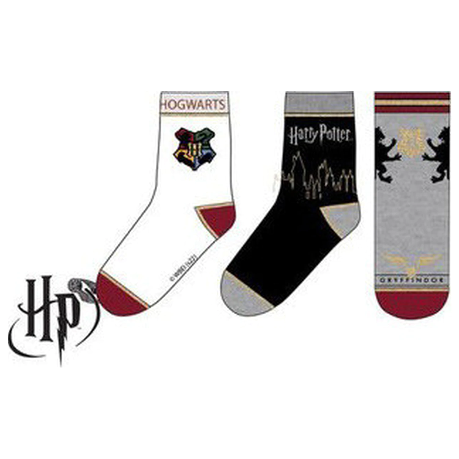 Harry Potter Hogwarts otroške nogavice 27/30 fotografija izdelka