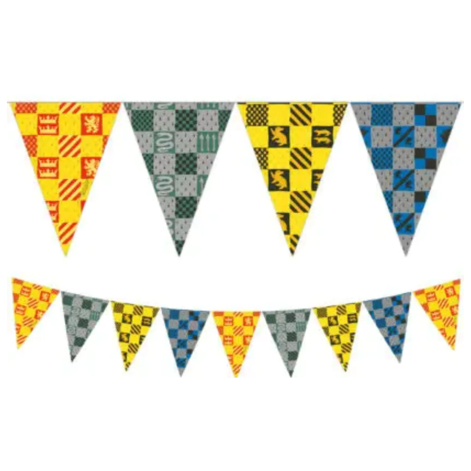 Harry Potter Hogwarts Houses girlanda FSC 2,3 m fotografija izdelka