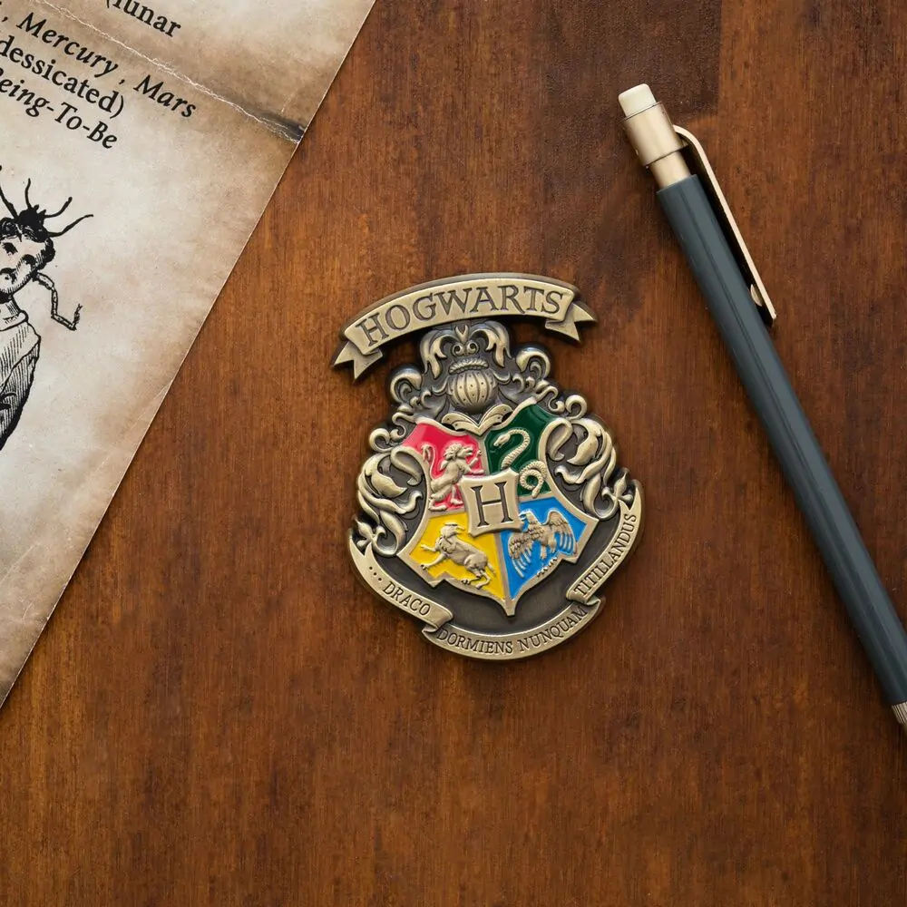 Harry Potter Hogwarts magnet fotografija izdelka