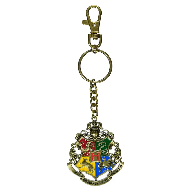 Harry Potter kovinski obesek za ključe Hogwarts 5 cm fotografija izdelka