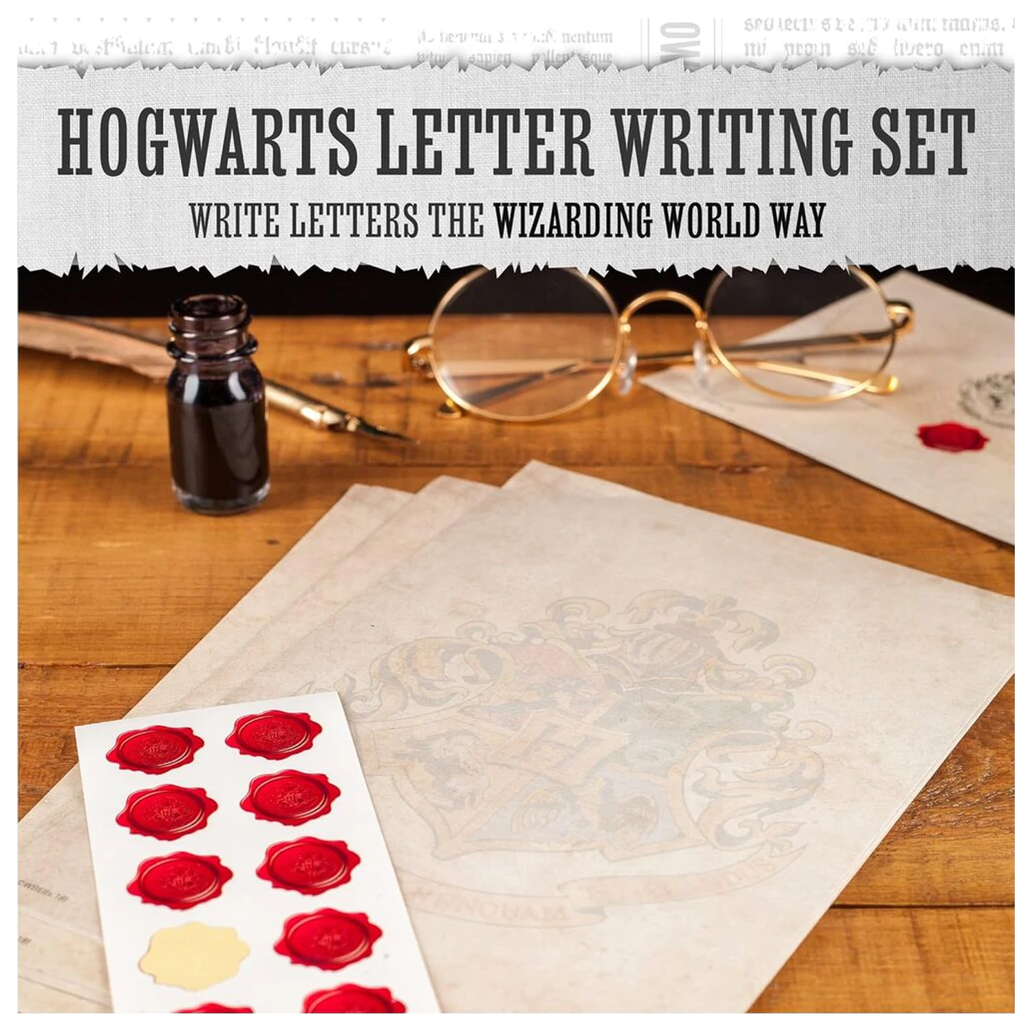 Harry Potter set za pisanje pisem Hogwarts fotografija izdelka