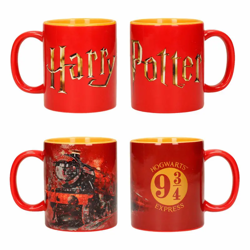 Harry Potter Hogwarts logo set skodelic fotografija izdelka