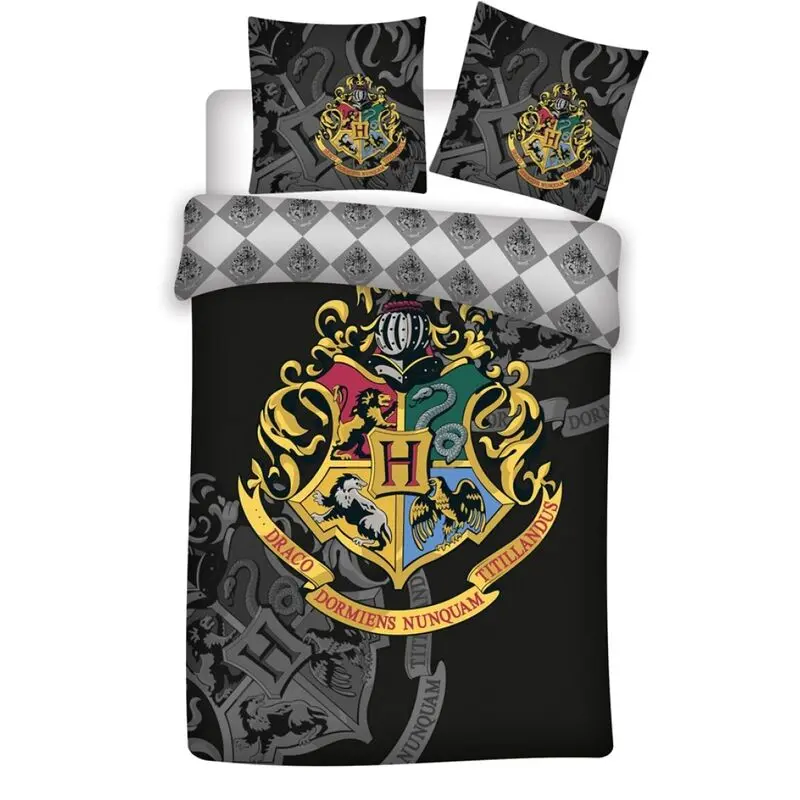 Harry Potter Hogwarts prevleka za prešito odejo iz mikrovlaken postelja 90cm fotografija izdelka