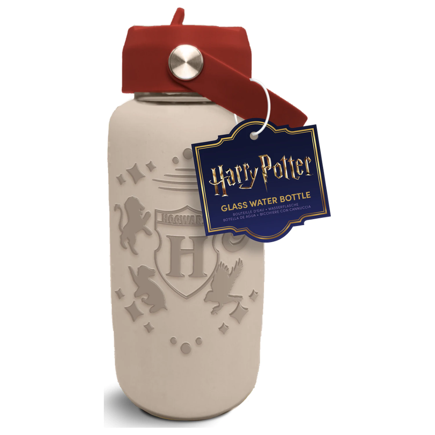 Harry Potter Hogwarts steklenica za vodo s silikonskim rokavom 800ml fotografija izdelka