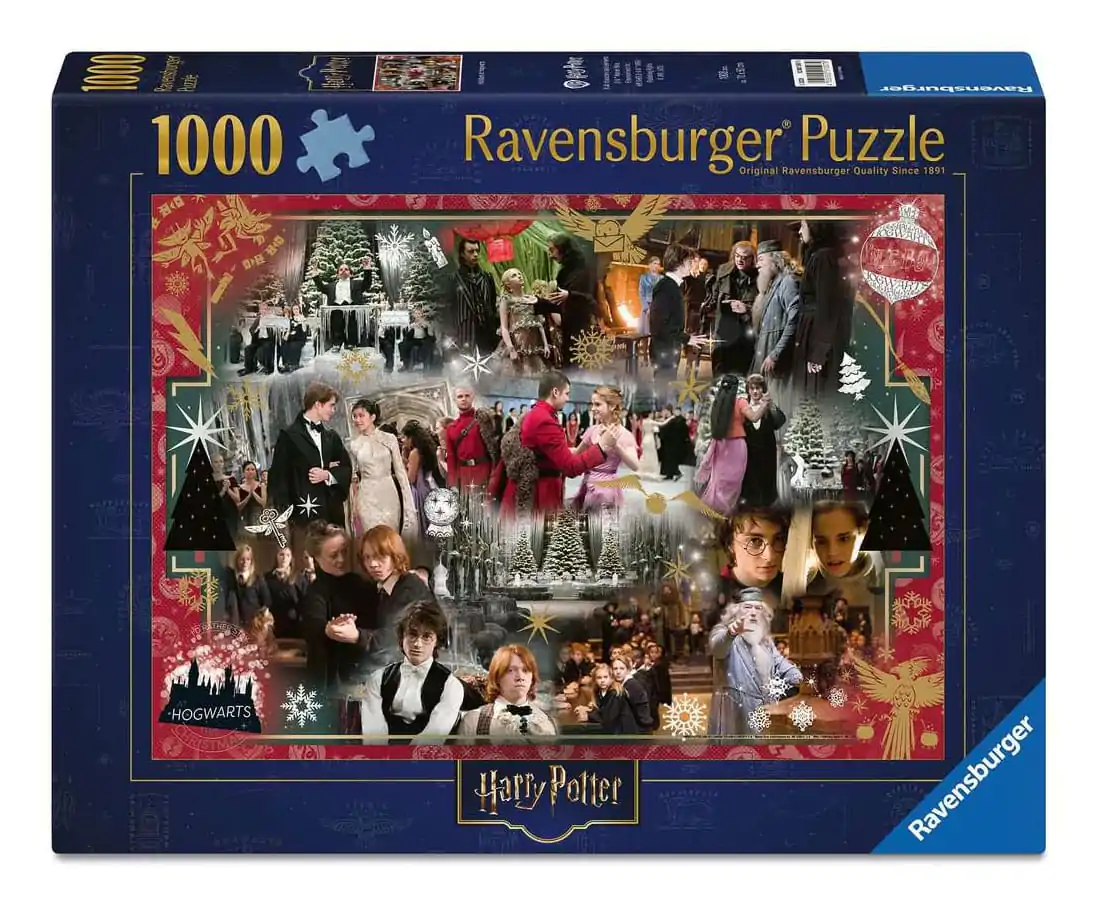 Harry Potter Jigsaw Puzzle Počitnice na Hogwartsih (1000 kosov) fotografija izdelka