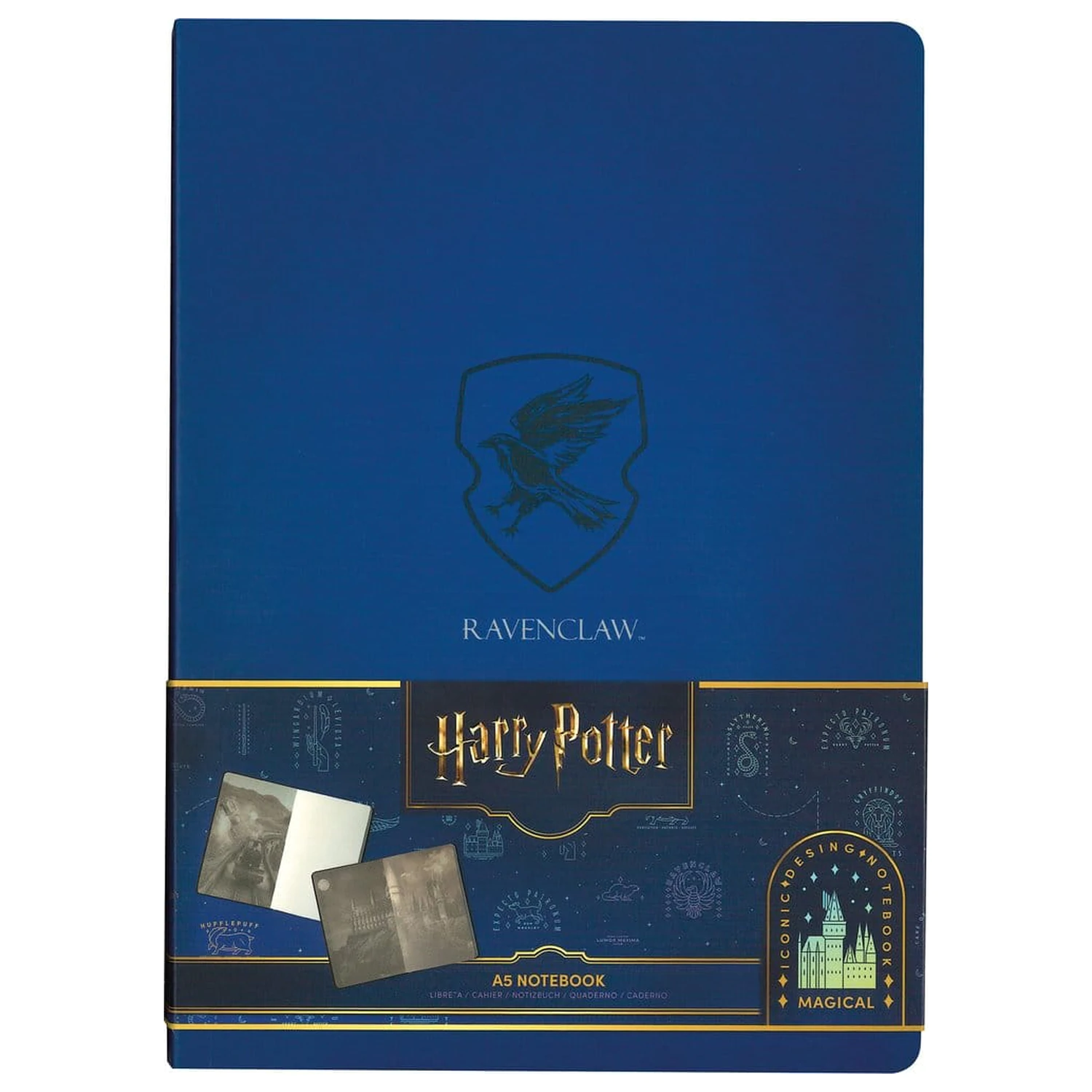 Harry Potter zvezek z mehkimi platnicami Ravenclaw 21 cm fotografija izdelka