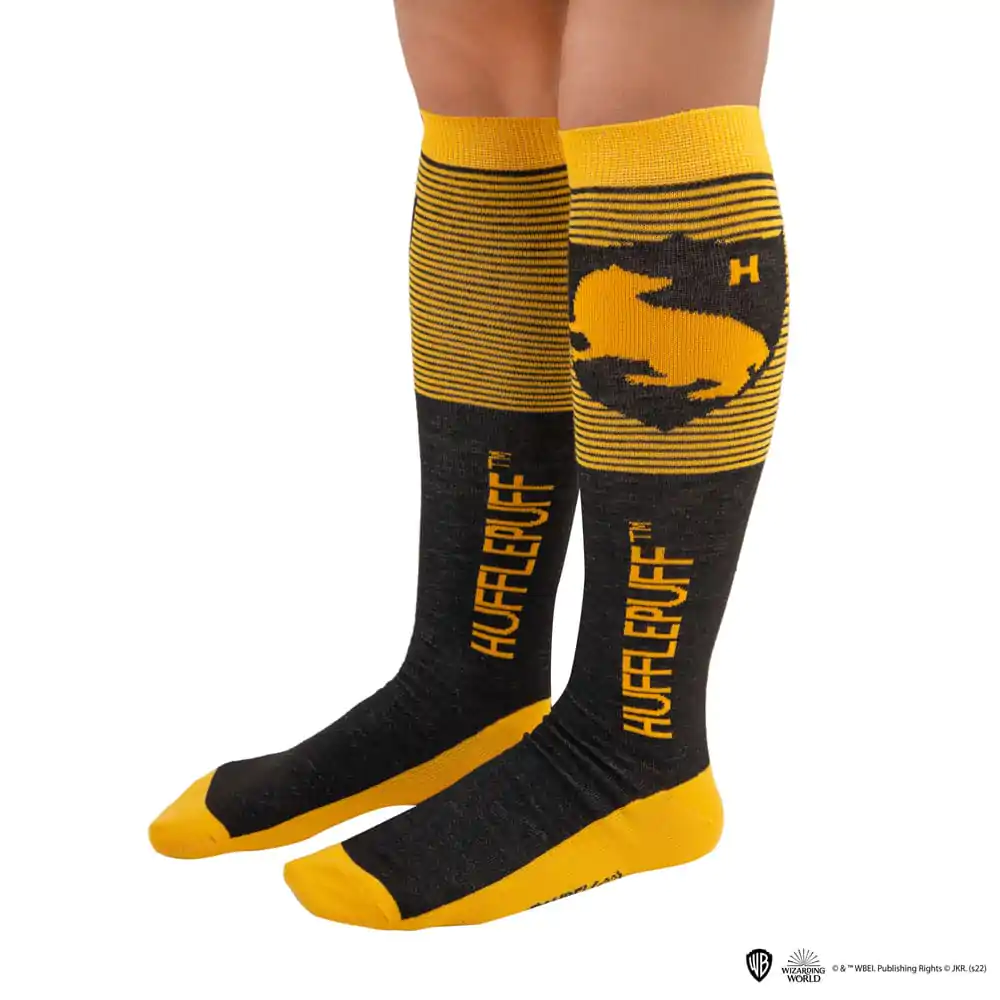 Harry Potter Knee-high nogavice do kolen 3-Pack Hufflepuff fotografija izdelka