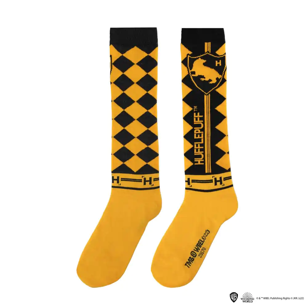 Harry Potter Knee-high nogavice do kolen 3-Pack Hufflepuff fotografija izdelka