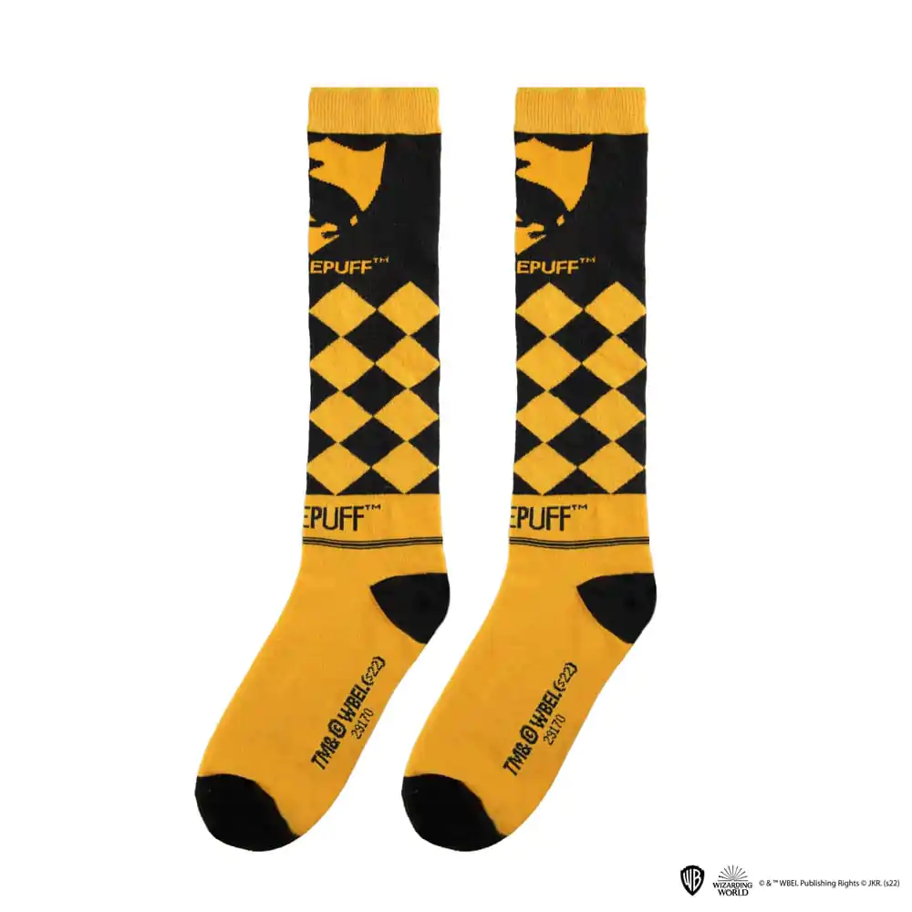 Harry Potter Knee-high nogavice do kolen 3-Pack Hufflepuff fotografija izdelka