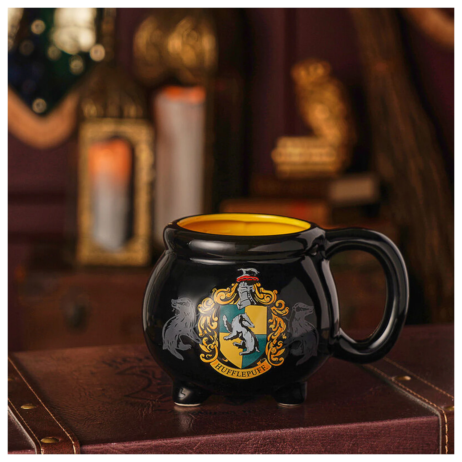 Harry Potter Hufflepuff kotliček skodelica fotografija izdelka