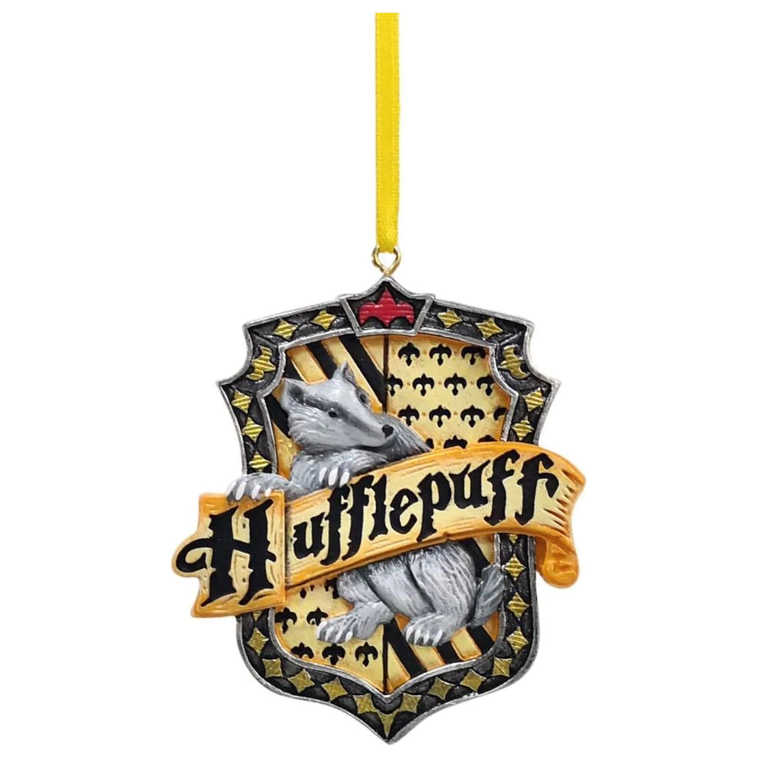 Harry Potter Hufflepuff Božični okrasek za drevesce 8cm fotografija izdelka